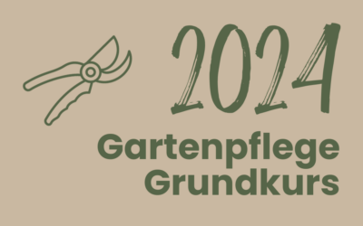 Gartenpflege Grundkurs 2024